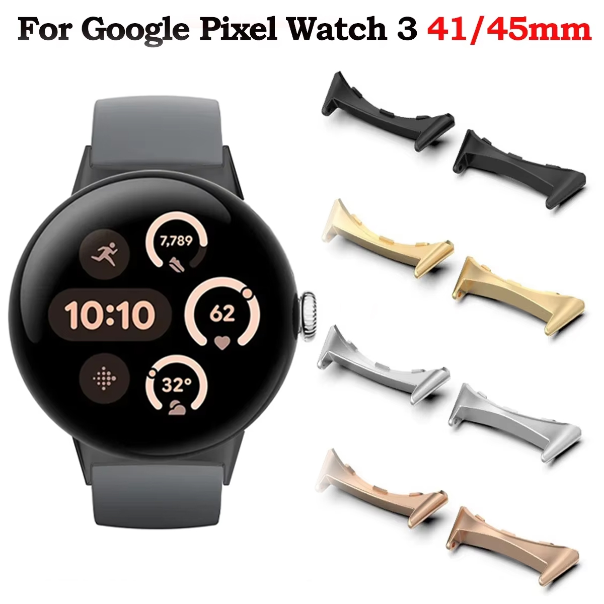 Smartwatch Straps & Accessories - 2 szt. Adapter złącza paska zegarka