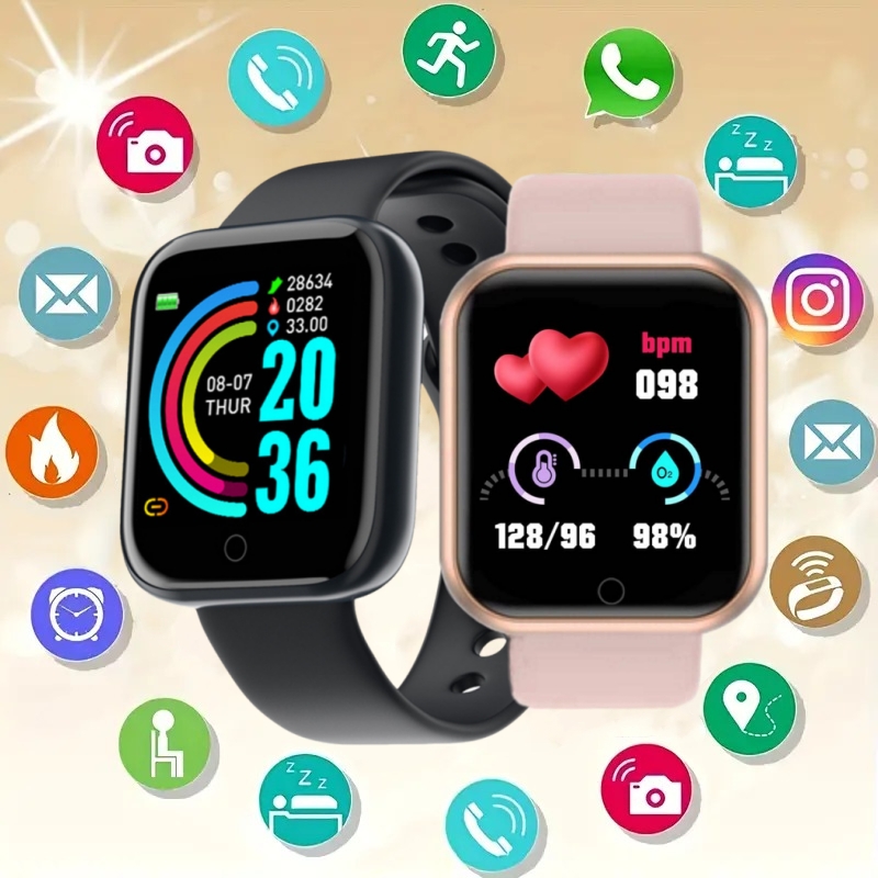 Smartwatch X12 - Inteligentny zegarek wiadomość przypomnienie kontrola muzyki