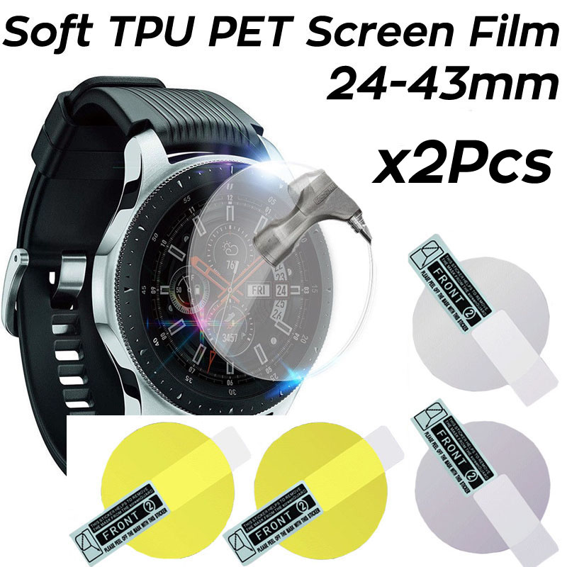 Garmin Smartwatch Accessories - 2 SZT. Miękka Folia Hydrożelowa Ochronna
