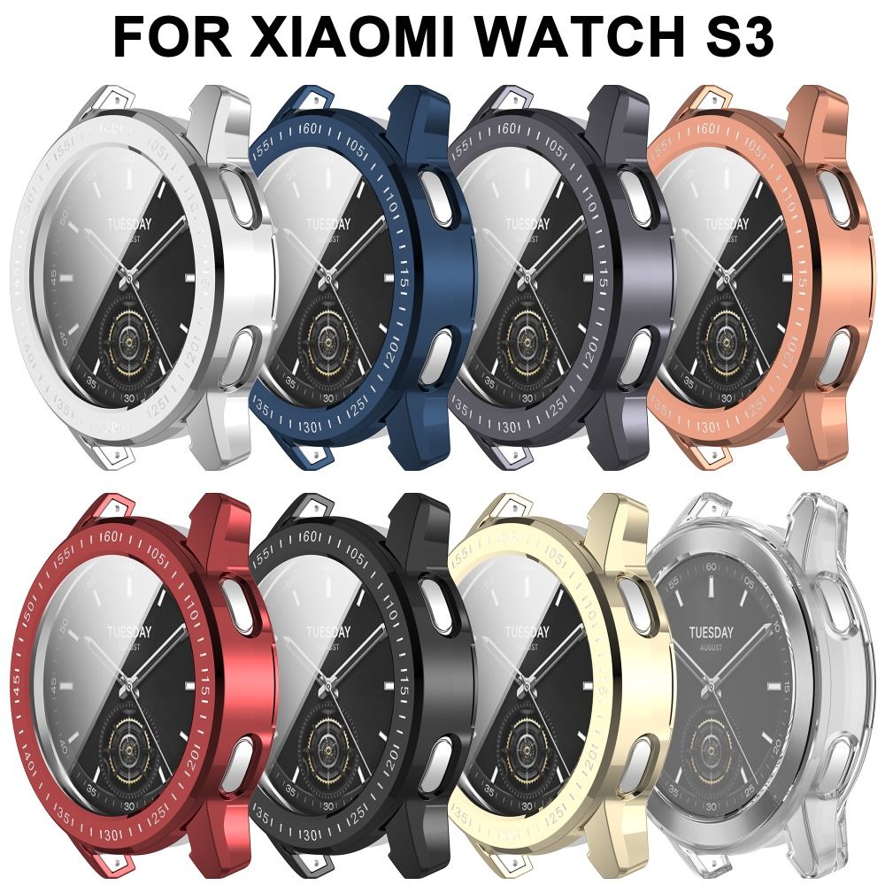 Xiaomi Smartwatch S3 Accessories - Nowa pełna pokrywa TPU Case Bumper