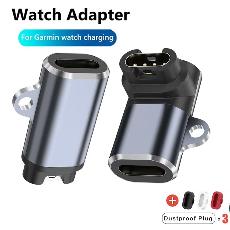 Garmin Smartwatch Accessories - Adapter do ładowania typu C/Micro USB/IOS