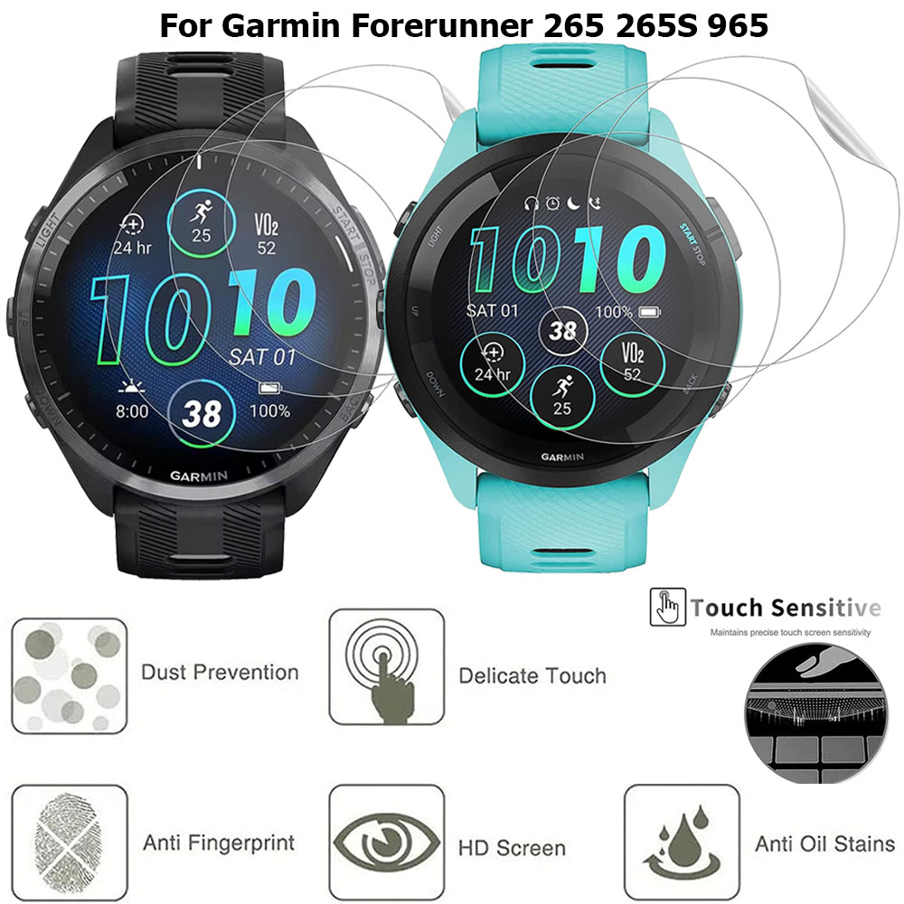 Garmin Smartwatch Accessories - 3 szt. Miękka folia ochronna HD