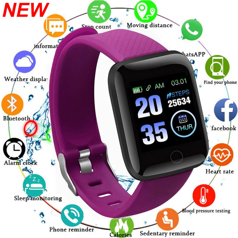 Android Smartwatch Accessories - 116plus inteligentny zegarek mężczyźni kobiety opaska