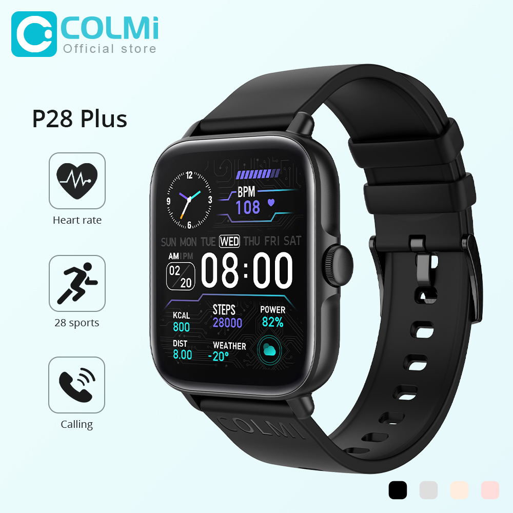 Smartwatch X12 - COLMI P28 Plus Bluetooth Odbieranie połączeń