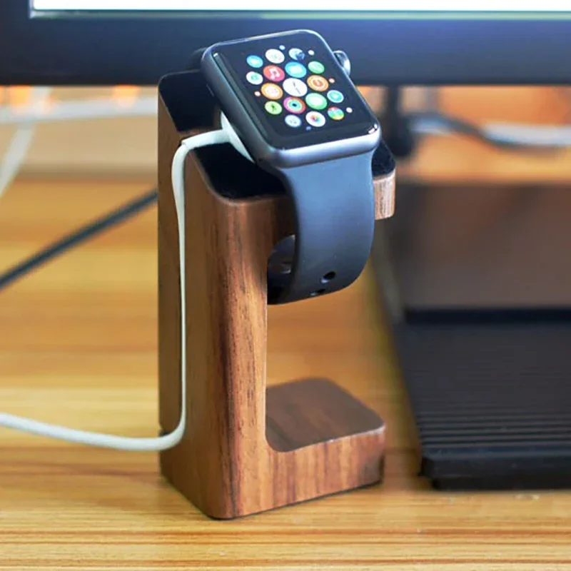 Drewniana podstawka pod ładowa – Smartwatch Watch Accessories recenzja i cena