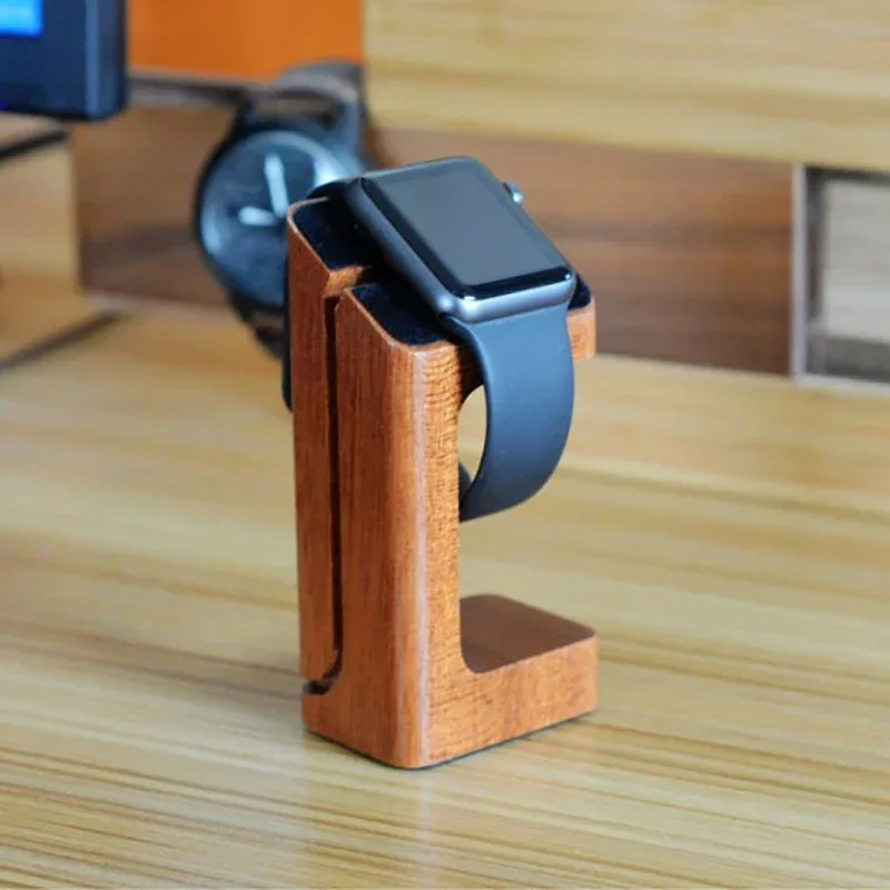 Drewniana podstawka pod ładowa – Smartwatch Watch Accessories recenzja i cena