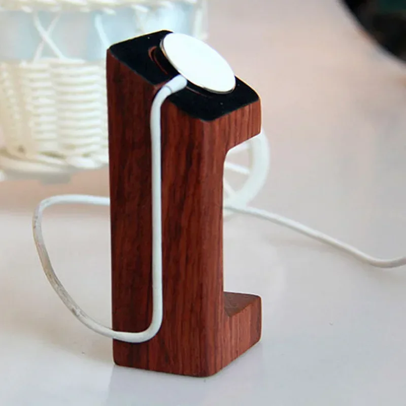Drewniana podstawka pod ładowa – Smartwatch Watch Accessories recenzja i cena
