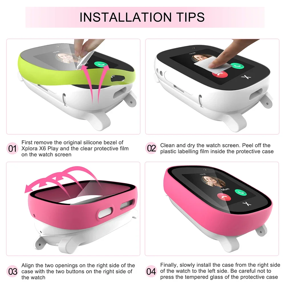 Etui na Xploar X6 Play Kids Sm – Garmin Smartwatch Accessories recenzja i cena