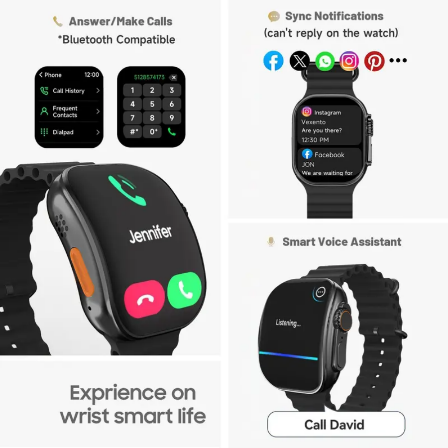 Smartwatch dla kobiet i mężczy – Android Smartwatch Accessories recenzja i cena