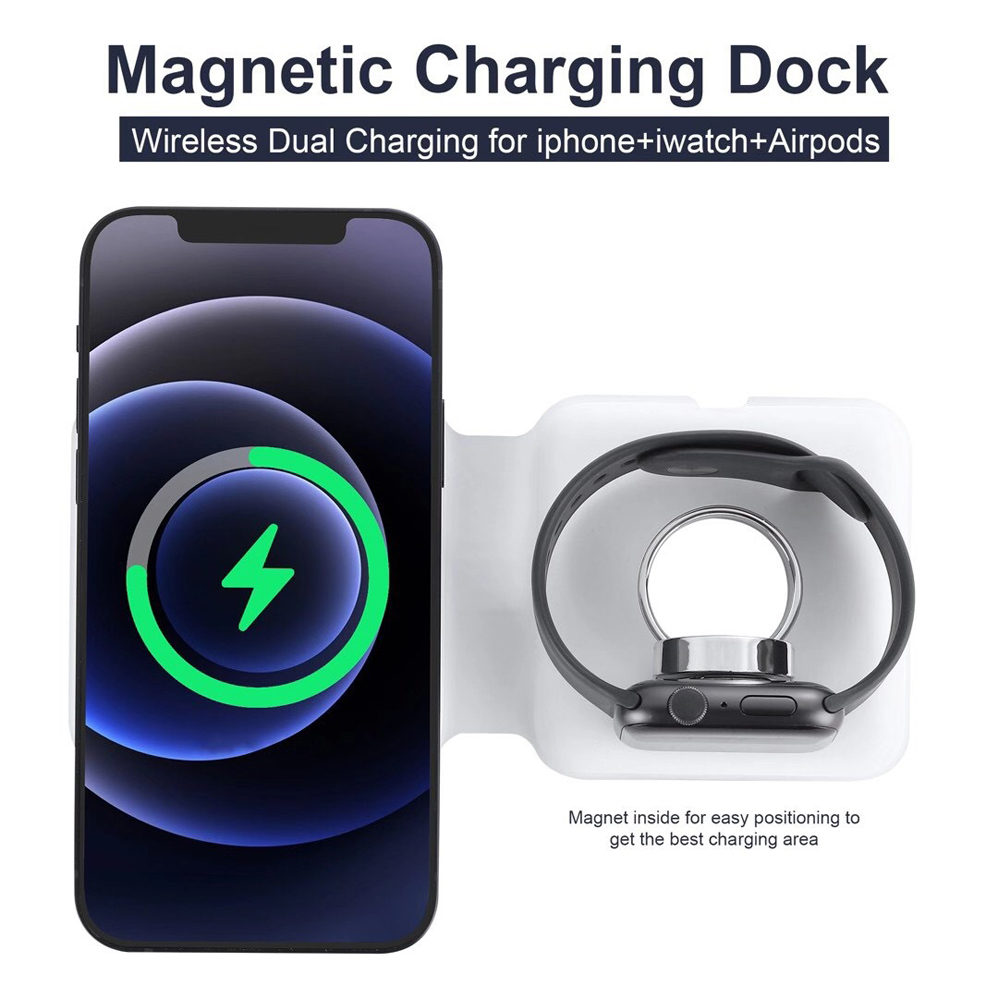 2w1 Magsafe Duo magnetyczna be – Smartwatch X12 recenzja i cena