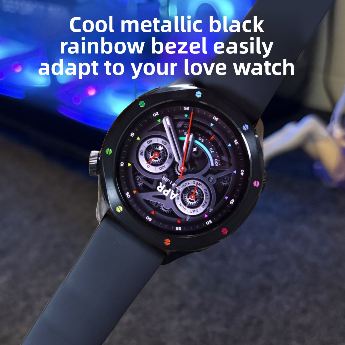 Metalowa ramka zegarka, obudow – Xiaomi Smartwatch S3 Accessories recenzja i cena