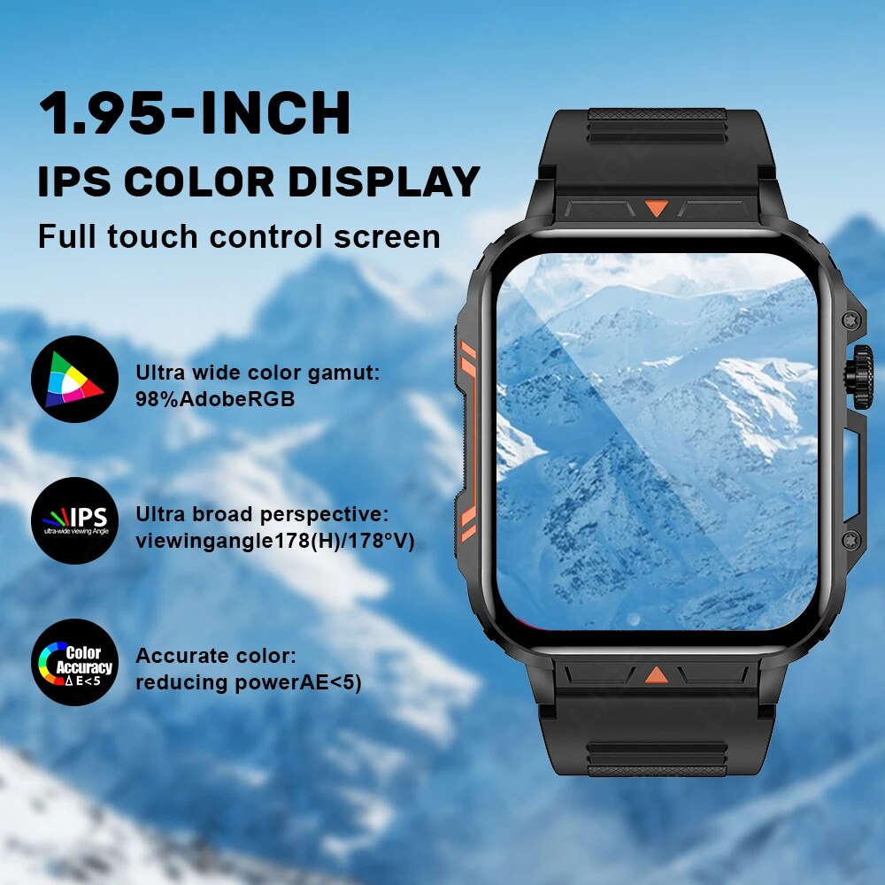 LIGE Smartwatch 1.95 Cal ekran – Smartwatch X12 recenzja i cena