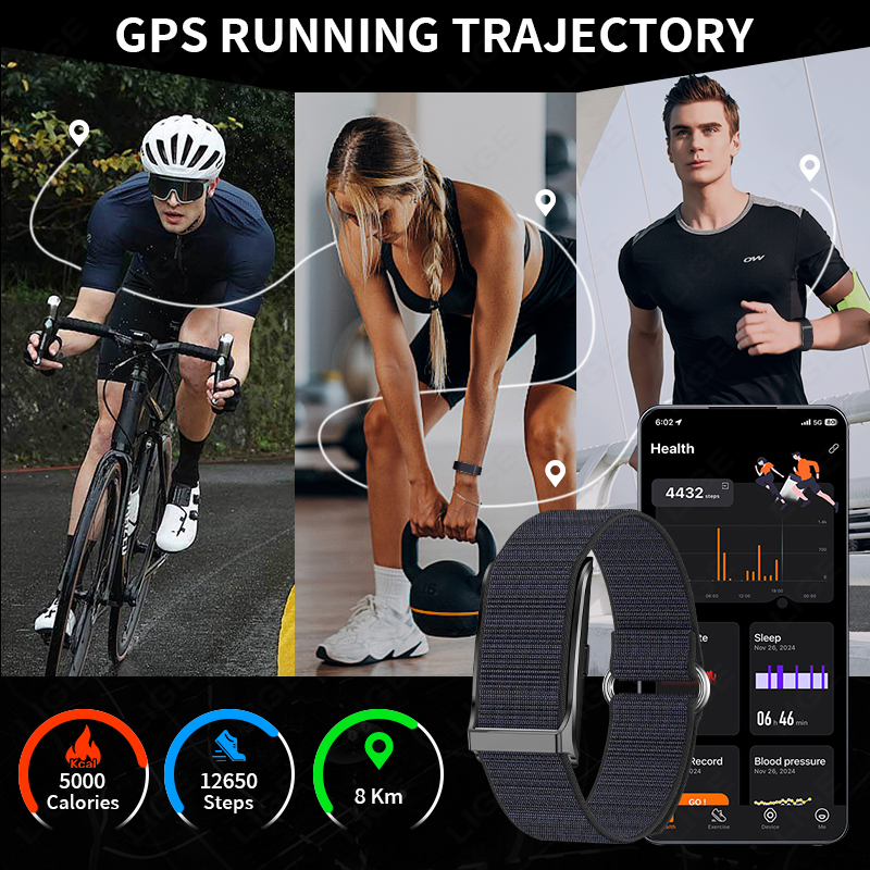 LIGE inteligentny zegarek tętn – Android Smartwatch Accessories recenzja i cena