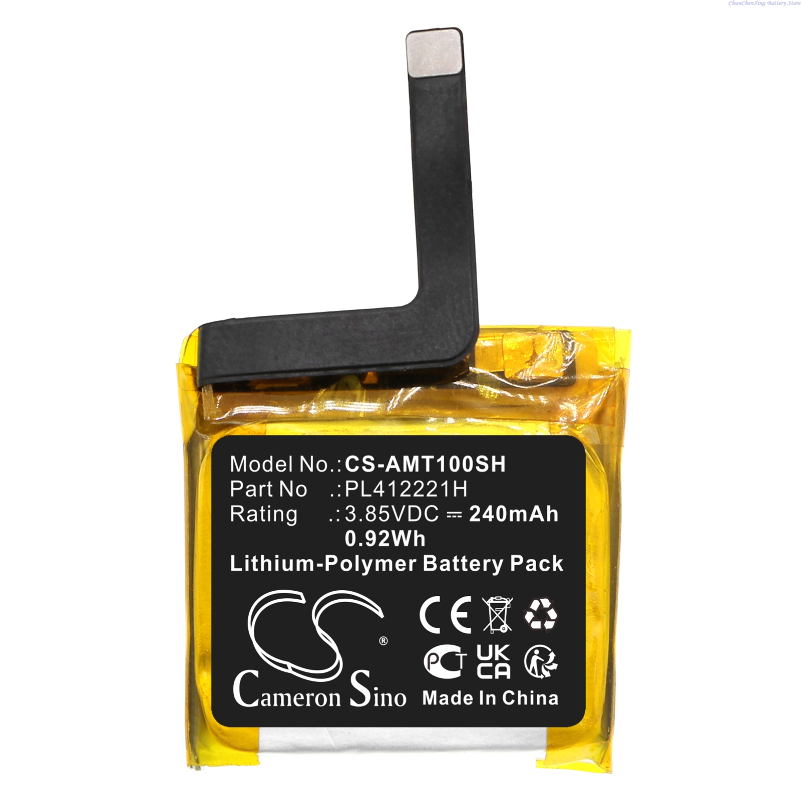 Cameron Sino 3.85V 240mAh Zami – Smartwatch A1914 recenzja i cena
