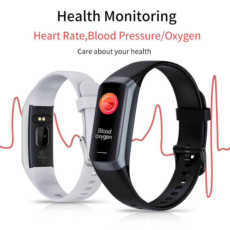 LIGE 1.1 Calowy Smartband z Ek – Android Smartwatch Accessories recenzja i cena