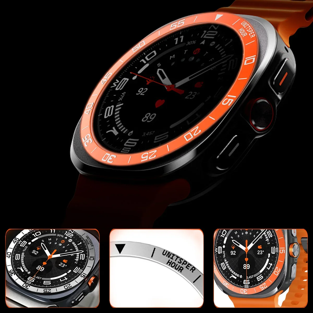 Metalowa osłona Bezel Ring Cas – Android Smartwatch Accessories recenzja i cena