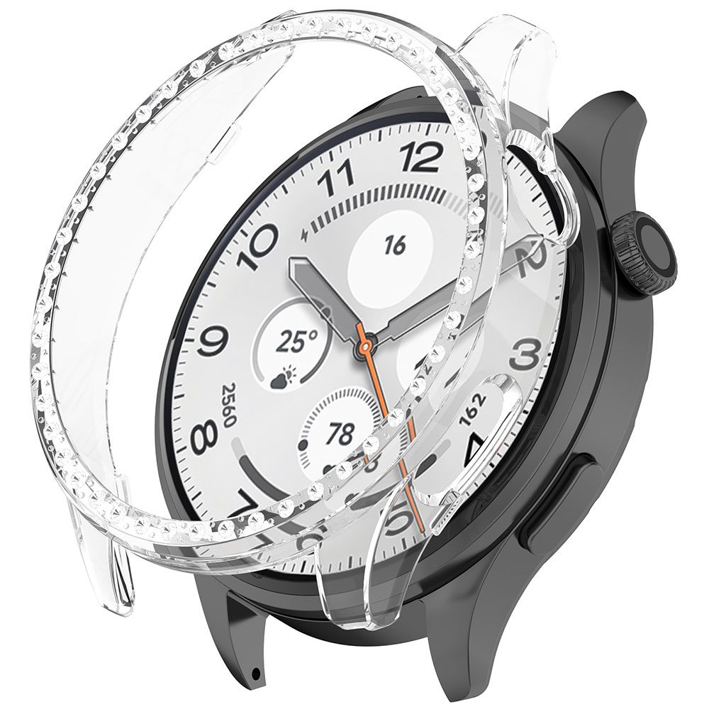 Błyszcząca obudowa PC + szklan – Android Smartwatch Accessories recenzja i cena