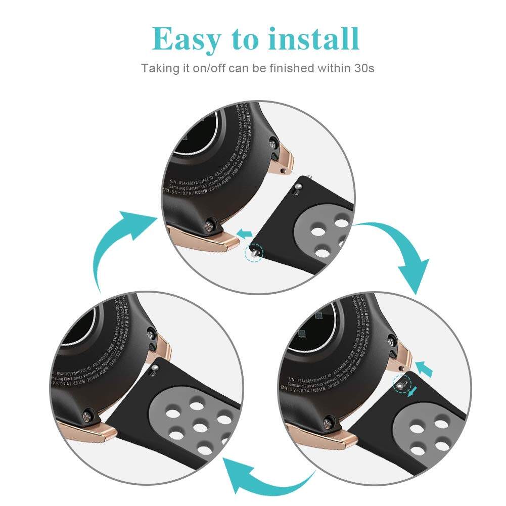 Pasek do zegarka Samsung Galax – Xiaomi Smartwatch S3 Accessories recenzja i cena