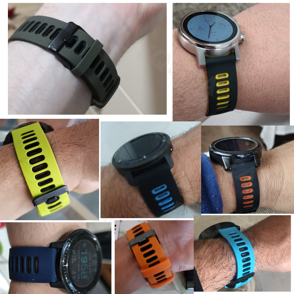 22mm Miękki silikonowy pasek d – Xiaomi Smartwatch S3 Accessories recenzja i cena