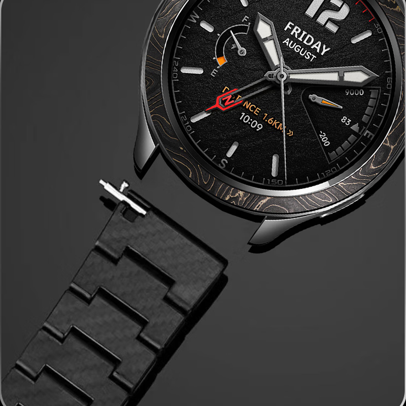 Pasek z włókna węglowego do ze – Xiaomi Smartwatch S3 Accessories recenzja i cena