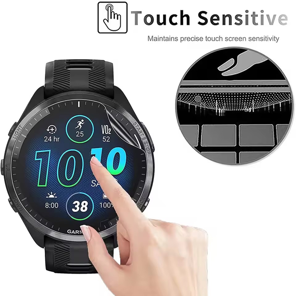 3 szt. Miękka folia ochronna H – Garmin Smartwatch Accessories recenzja i cena