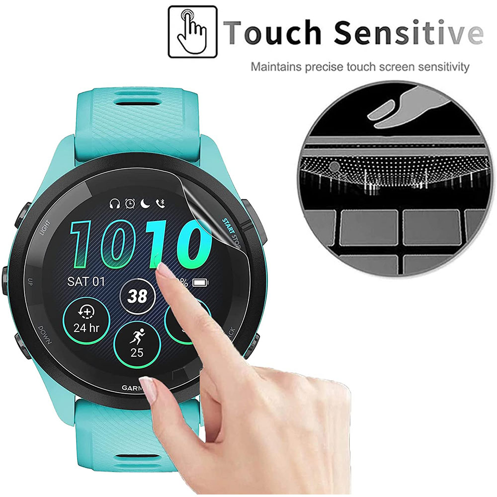 3 szt. Miękka folia ochronna H – Garmin Smartwatch Accessories recenzja i cena
