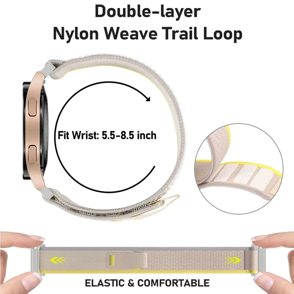 22mm Nylonowy pasek sportowy E – Xiaomi Smartwatch S3 Accessories recenzja i cena