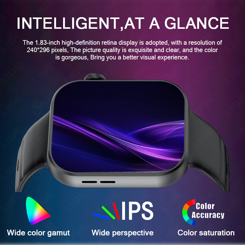 Smartwatch LIGE z ekranem HD 1 – Smartwatch X12 recenzja i cena