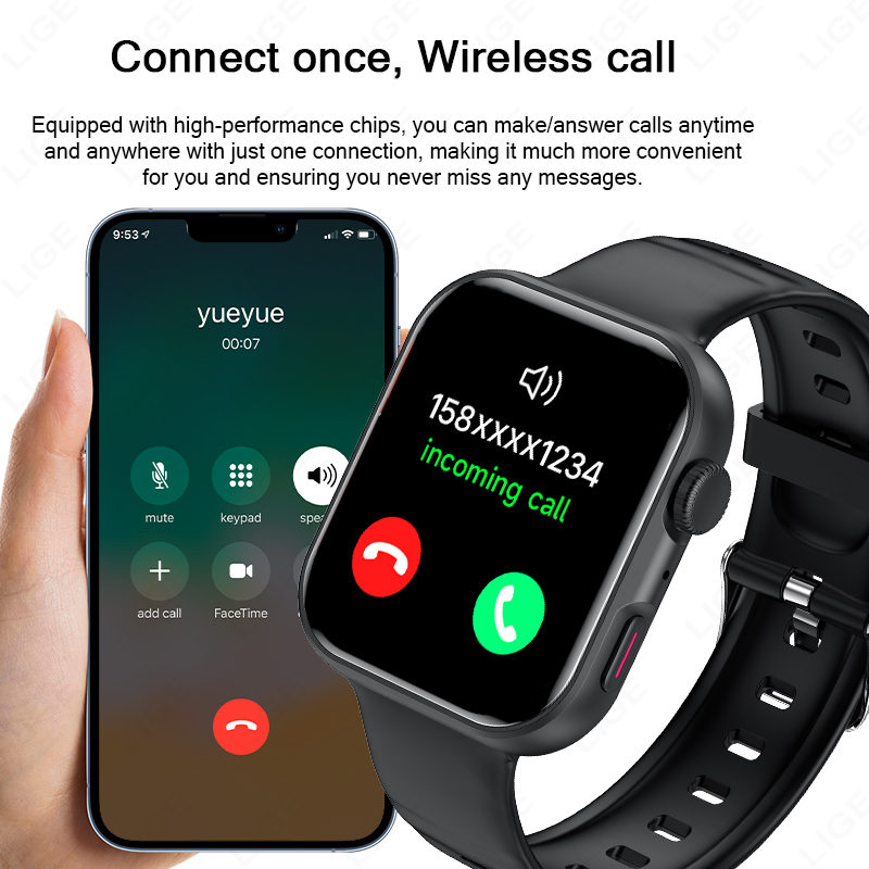 Smartwatch LIGE z ekranem HD 1 – Smartwatch X12 recenzja i cena